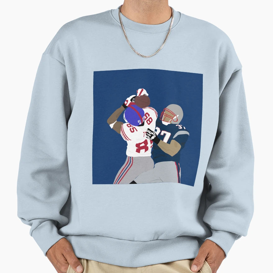 Helmet Catch Sweatshirt - Unique Graphic Unisex - T-Shirt, Sweatshirt, Hoodie