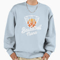Basketball Nana Hoop And Ball Sweatshirt - Casual Everyday Wear Unisex - T-Shirt, Sweatshirt, Hoodie