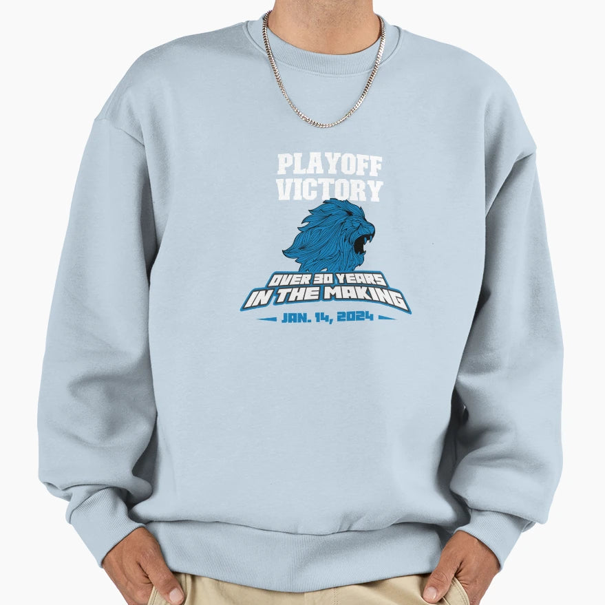 Victorious Lions Sweatshirt - Minimalist Print for Adults - T-Shirt, Sweatshirt, Hoodie