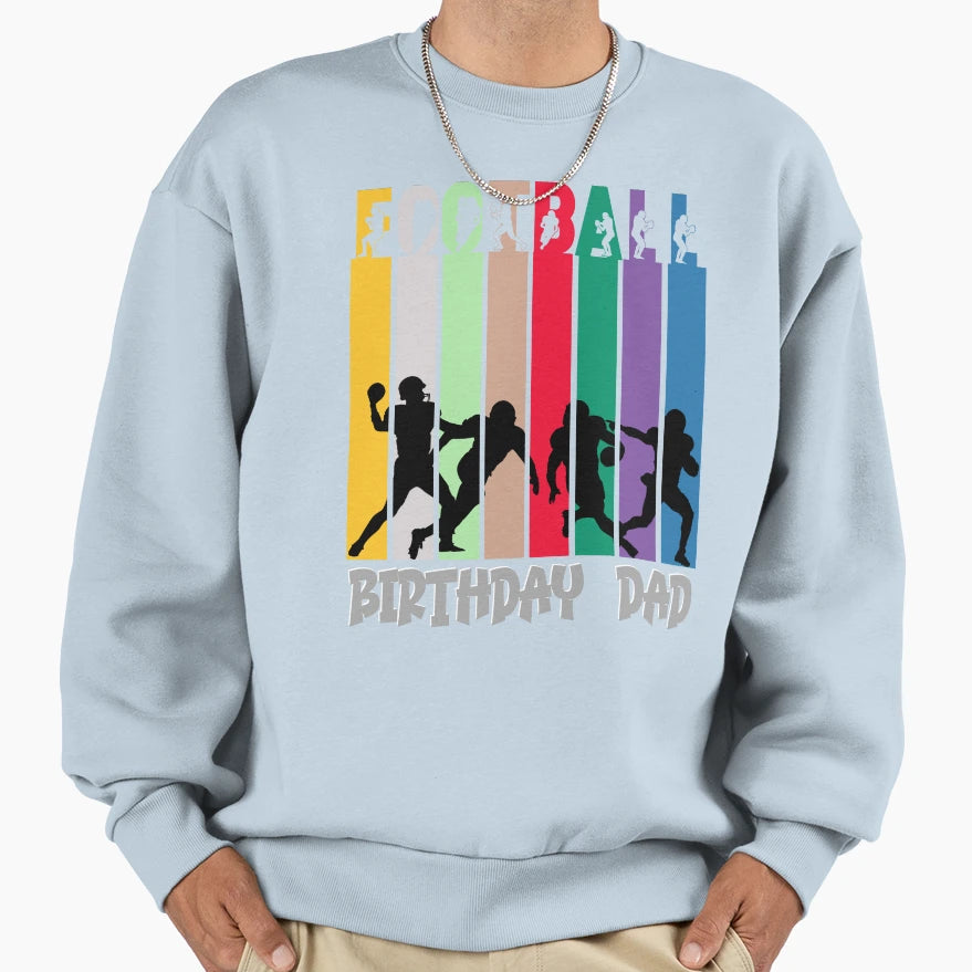 American Football Theme Football Sweatshirt - Casual Everyday Wear Unisex - T-Shirt, Sweatshirt, Hoodie