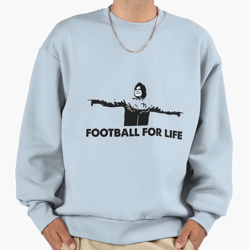 Football Is Life Sweatshirt - Novelty Apparel Men Women - T-Shirt, Sweatshirt, Hoodie