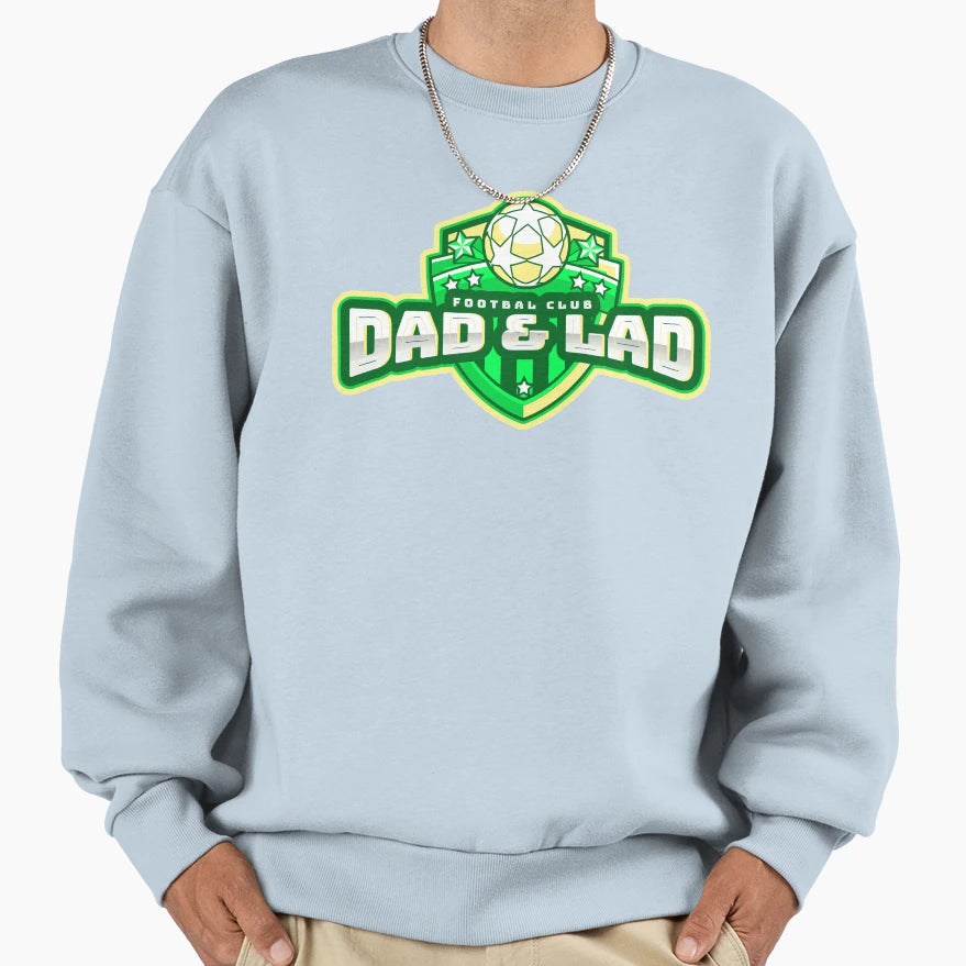 Father And Son Football Team Sweatshirt - Streetwear Style Unisex - T-Shirt, Sweatshirt, Hoodie