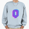 Letter Q Sweatshirt - Graphic Print Men Women - T-Shirt, Sweatshirt, Hoodie