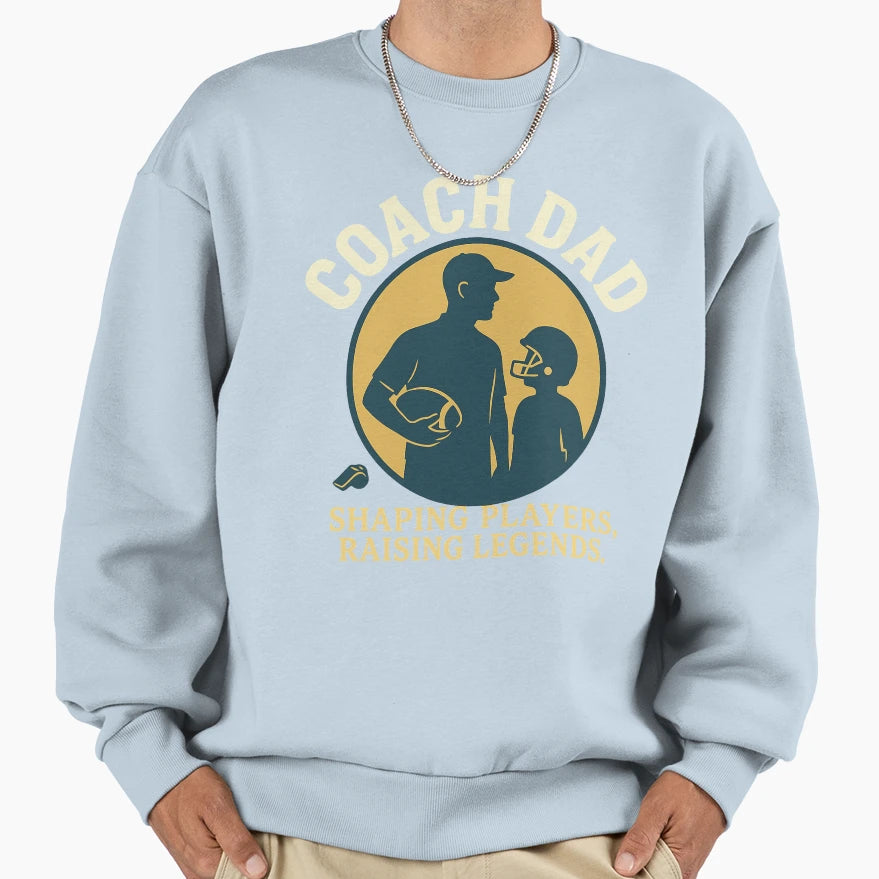 Shaping Players Raising Legends Sweatshirt - Fun Novelty Design for Adults - T-Shirt, Sweatshirt, Hoodie