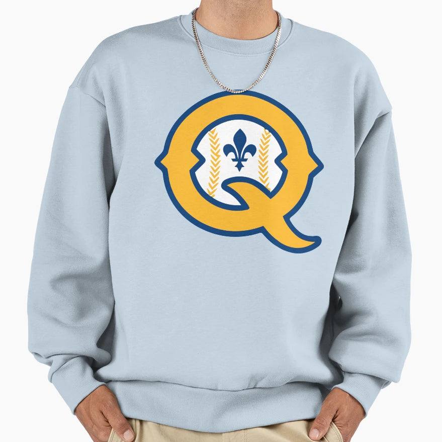 Qu Bec Capitales Sweatshirt - Fun Novelty Design for Adults - T-Shirt, Sweatshirt, Hoodie