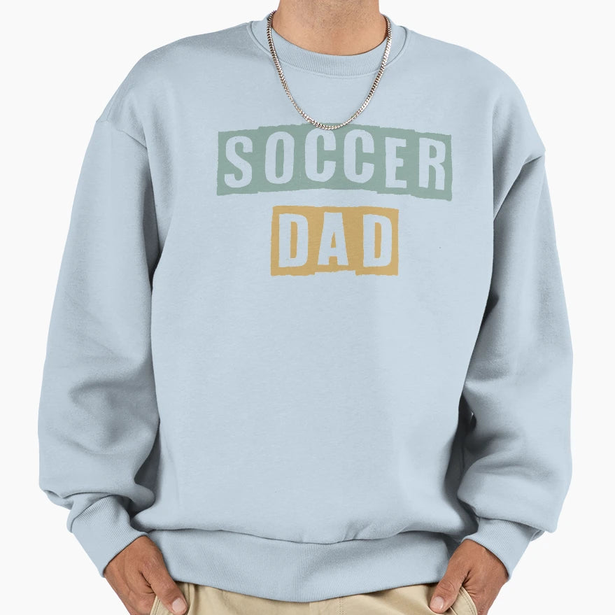 Soccer Dad Dad Fathers Day Gift T-Shirt - Minimalist Print Unisex - T-Shirt, Sweatshirt, Hoodie