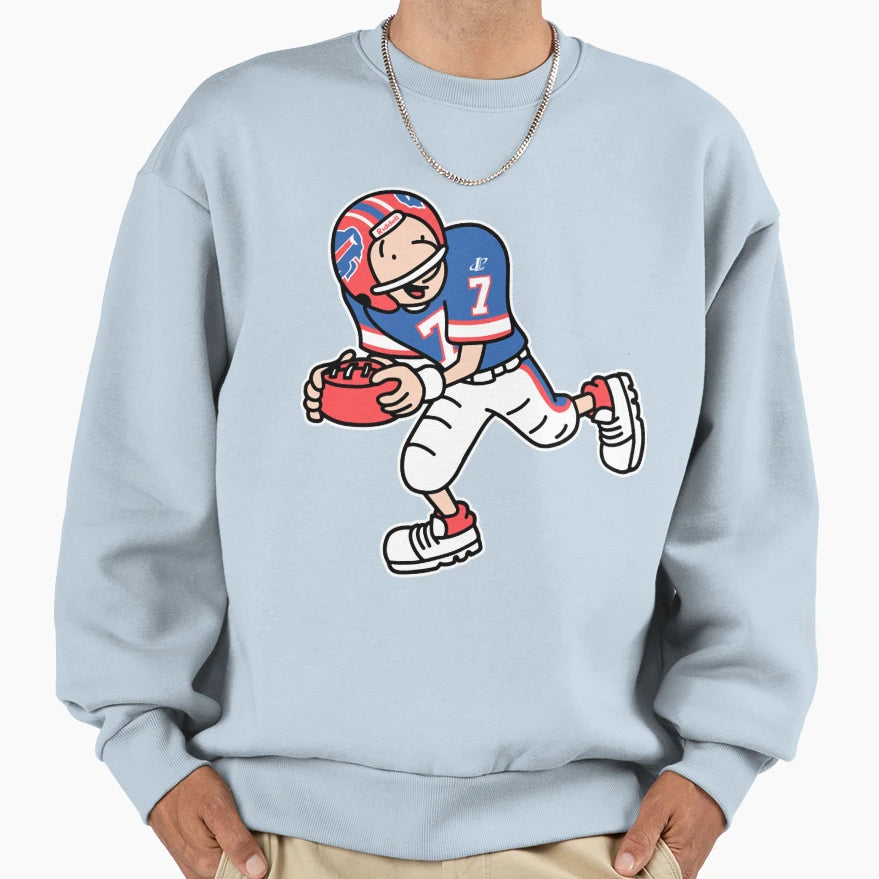 Buffalo Doug Funnie Flutie Sweatshirt - Minimalist Print Unisex - T-Shirt, Sweatshirt, Hoodie