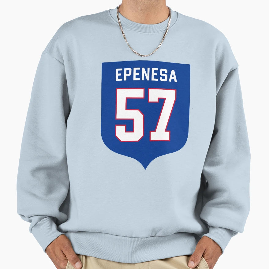 J Epenesa Buffalo 57 Emblem Sweatshirt - Streetwear Style Men Women - T-Shirt, Sweatshirt, Hoodie