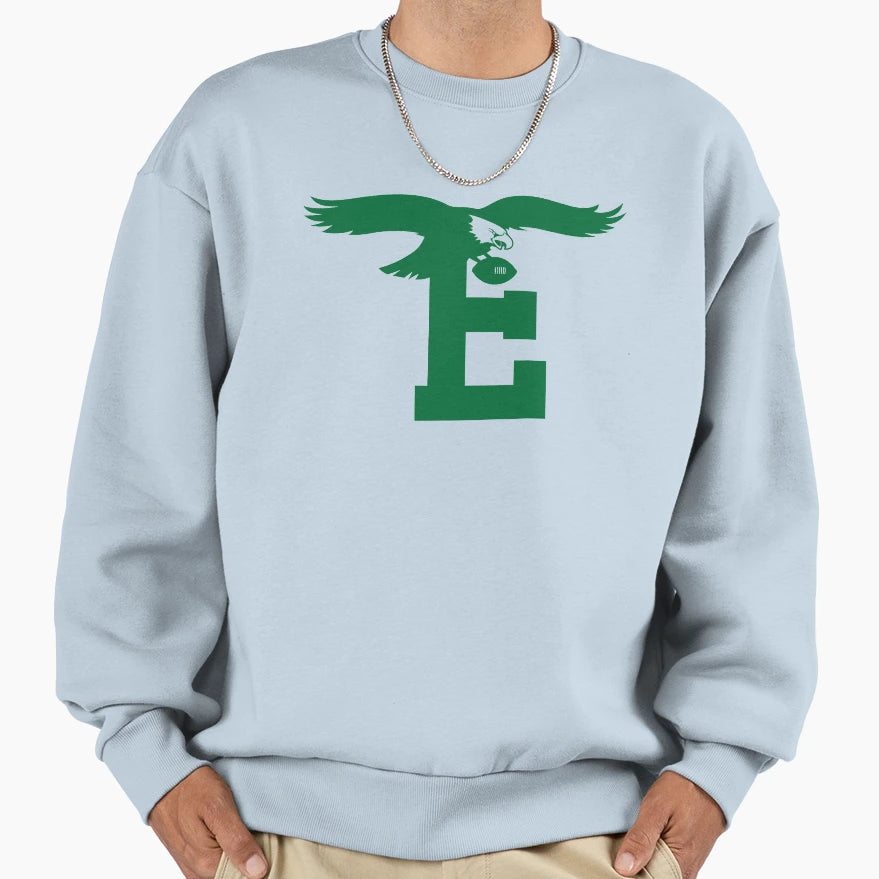 Philadelphia Eagle E Sweatshirt - Novelty Apparel Unisex - T-Shirt, Sweatshirt, Hoodie