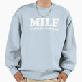 Milf I Love Football Sweatshirt - Custom Art Print Men Women - T-Shirt, Sweatshirt, Hoodie