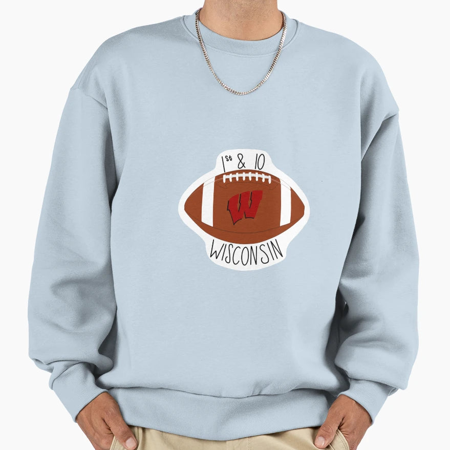 Madison Football Sweatshirt - Casual Everyday Wear for Adults - T-Shirt, Sweatshirt, Hoodie