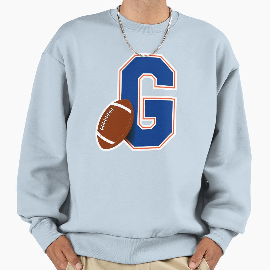 Florida Football Monogram Sweatshirt - Minimalist Print for Adults - T-Shirt, Sweatshirt, Hoodie