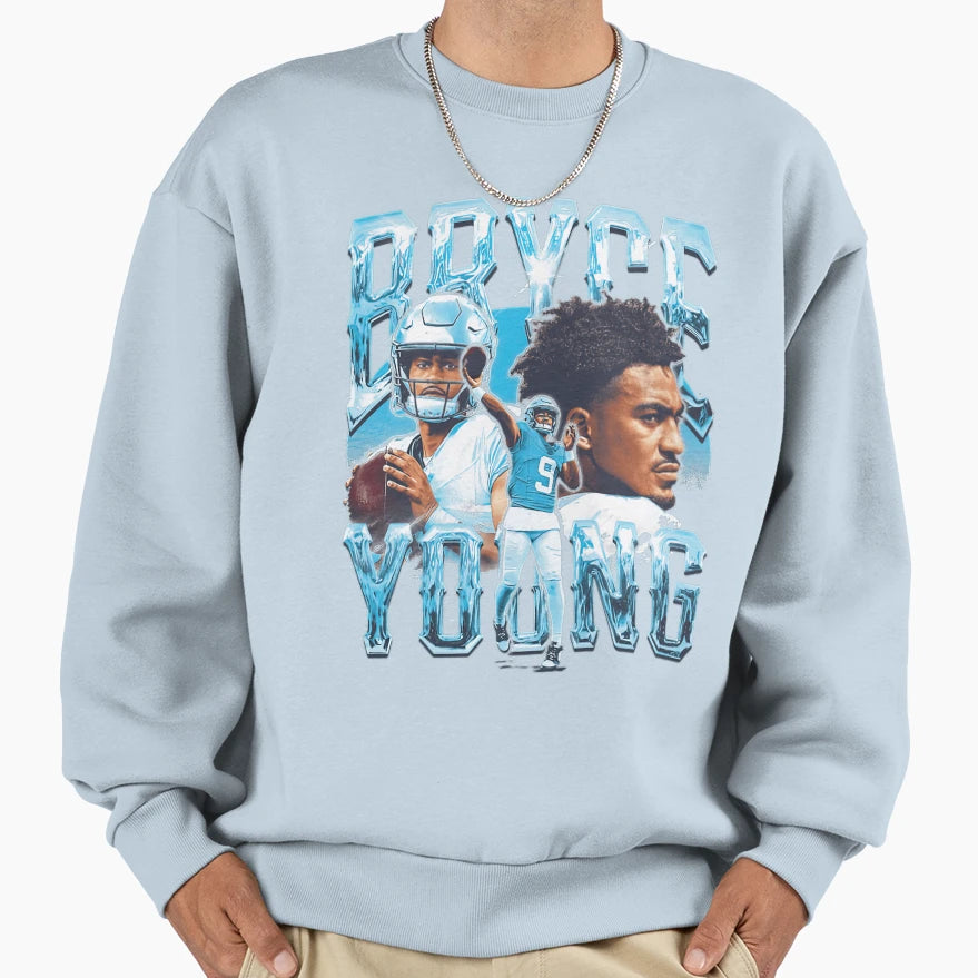 Bryce Young Carolina Sweatshirt - Unique Graphic Men Women - T-Shirt, Sweatshirt, Hoodie