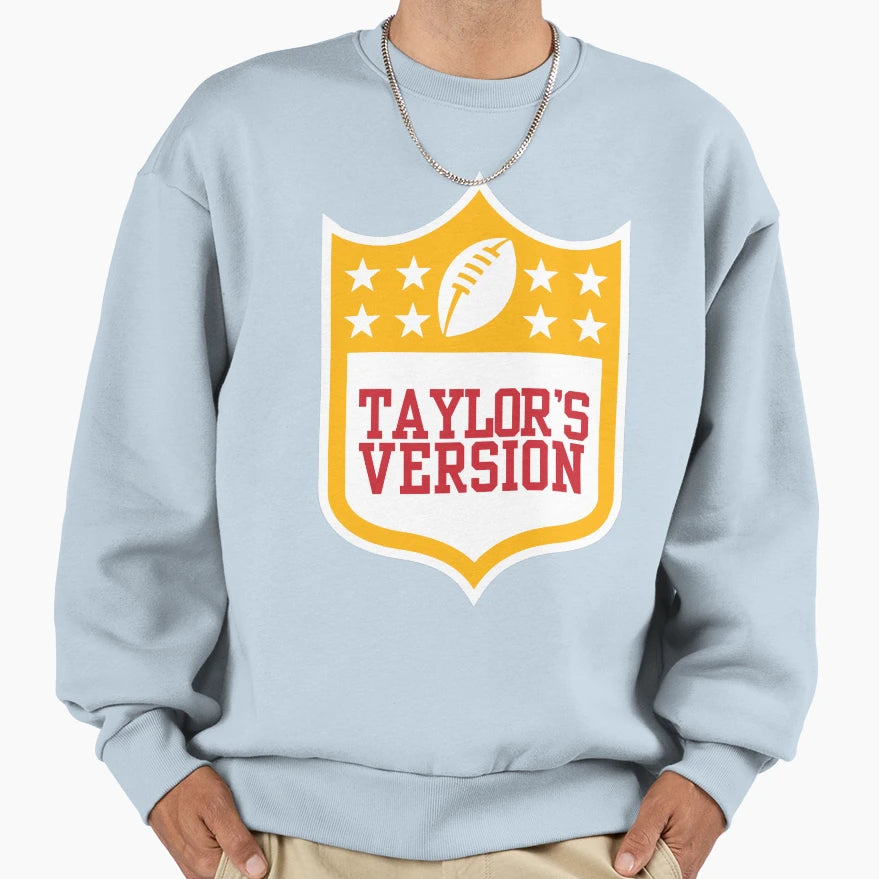 Chiefs Nfl Taylors Version Superbowl T-Shirt - Graphic Print for Adults - T-Shirt, Sweatshirt, Hoodie