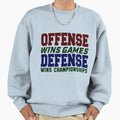 Offense Vs Defense Sweatshirt - Streetwear Style Men Women - T-Shirt, Sweatshirt, Hoodie