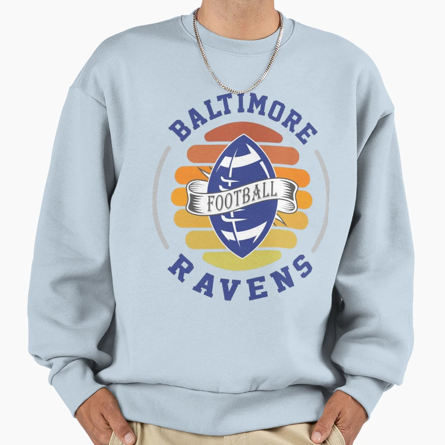 Art Baltimore Ravens Sweatshirt - Fun Novelty Design Unisex - T-Shirt, Sweatshirt, Hoodie