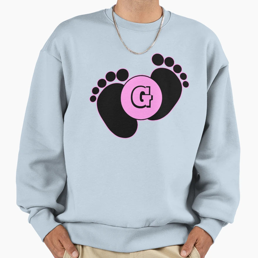 Feet Sweatshirt - Fun Novelty Design for Adults - T-Shirt, Sweatshirt, Hoodie