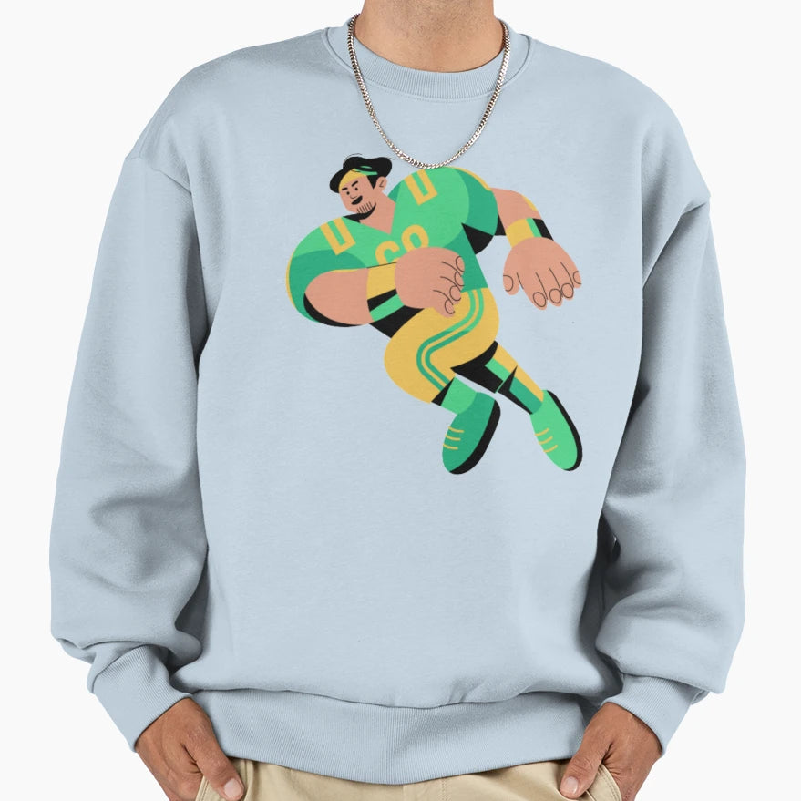Football Sweatshirt - Unique Graphic Unisex - T-Shirt, Sweatshirt, Hoodie