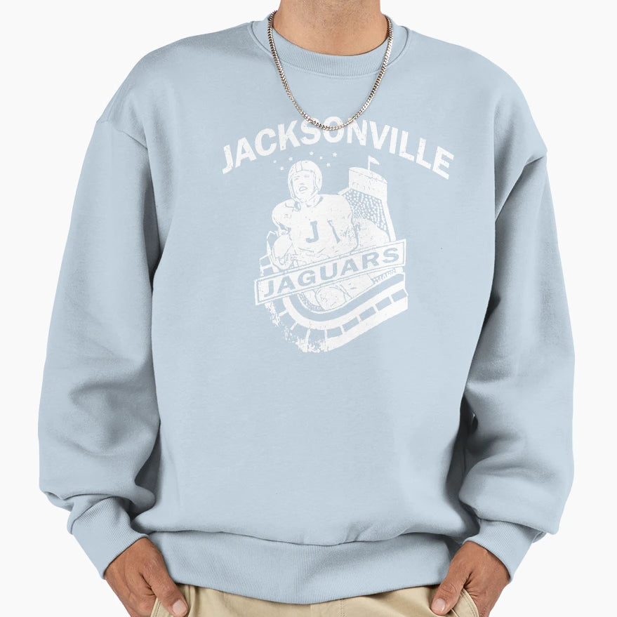 Jacksonville Jaguars Sweatshirt - Minimalist Print for Adults - T-Shirt, Sweatshirt, Hoodie