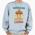 Husband Dad Fantasy Football Legend Sweatshirt - Graphic Print for Adults - T-Shirt, Sweatshirt, Hoodie