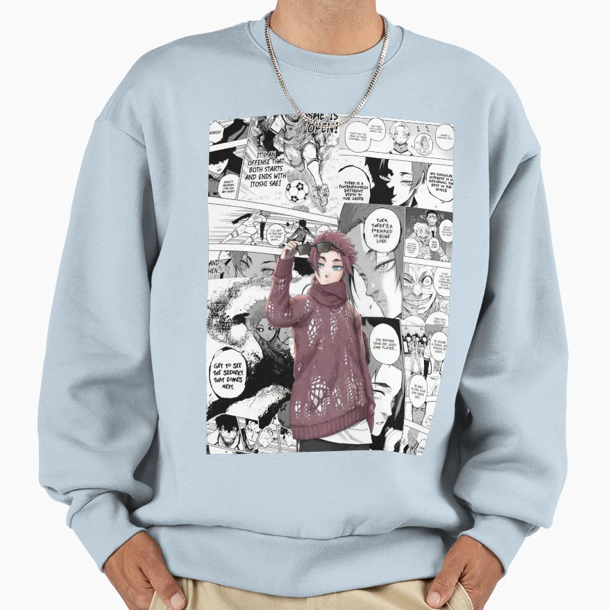 Sae Itoshi Sweatshirt - Aesthetic Graphic Unisex - T-Shirt, Sweatshirt, Hoodie