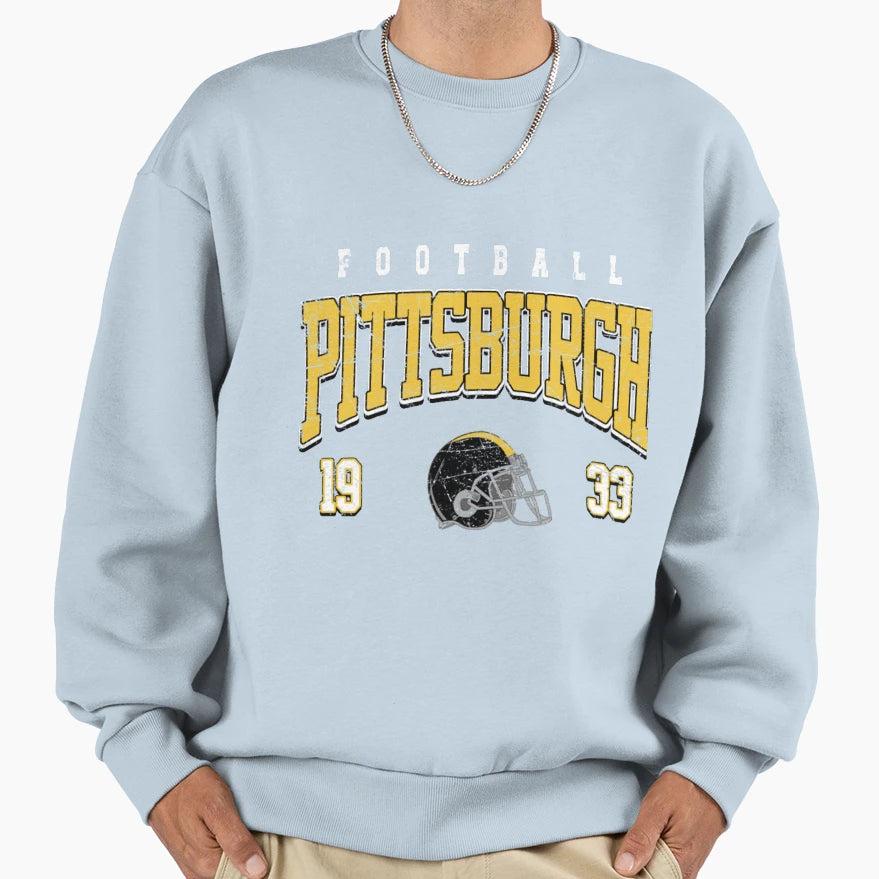 Art Pittsburgh Steelers Sweatshirt - Unique Graphic for Adults - T-Shirt, Sweatshirt, Hoodie