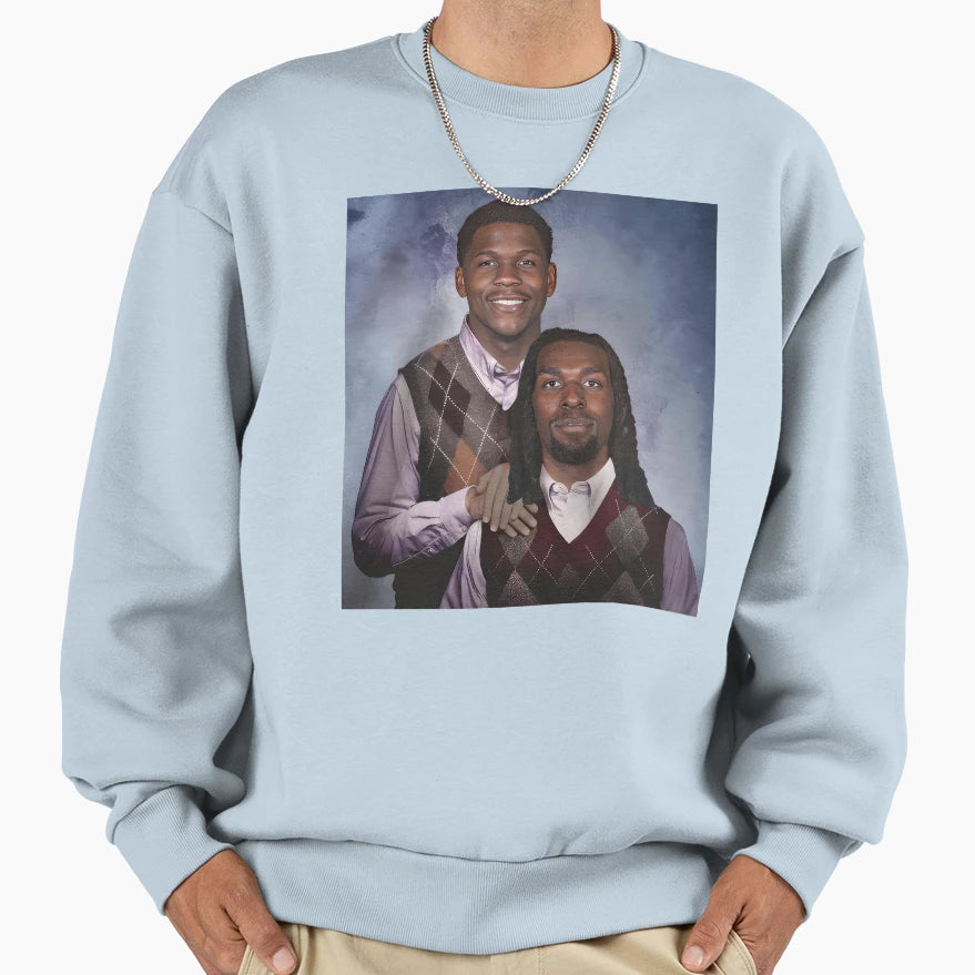 Naz Reid Anthony Edwards Brother Sweatshirt - Novelty Apparel Men Women - T-Shirt, Sweatshirt, Hoodie