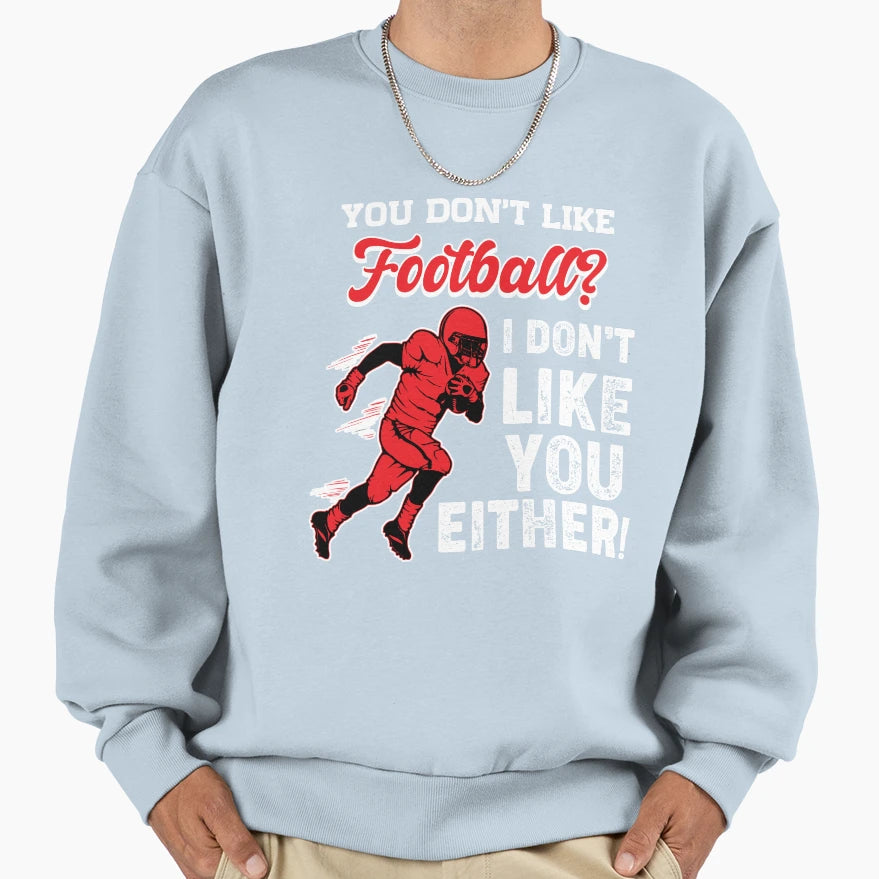 American Football Sweatshirt - Unique Graphic for Adults - T-Shirt, Sweatshirt, Hoodie