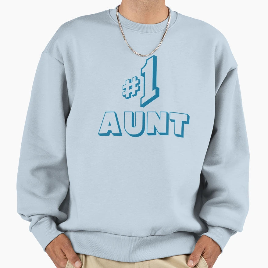 1Aunt Sweatshirt - Unique Graphic Unisex - T-Shirt, Sweatshirt, Hoodie