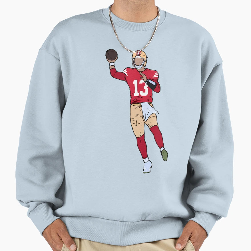 BP Throw Sweatshirt - Casual Everyday Wear Unisex - T-Shirt, Sweatshirt, Hoodie