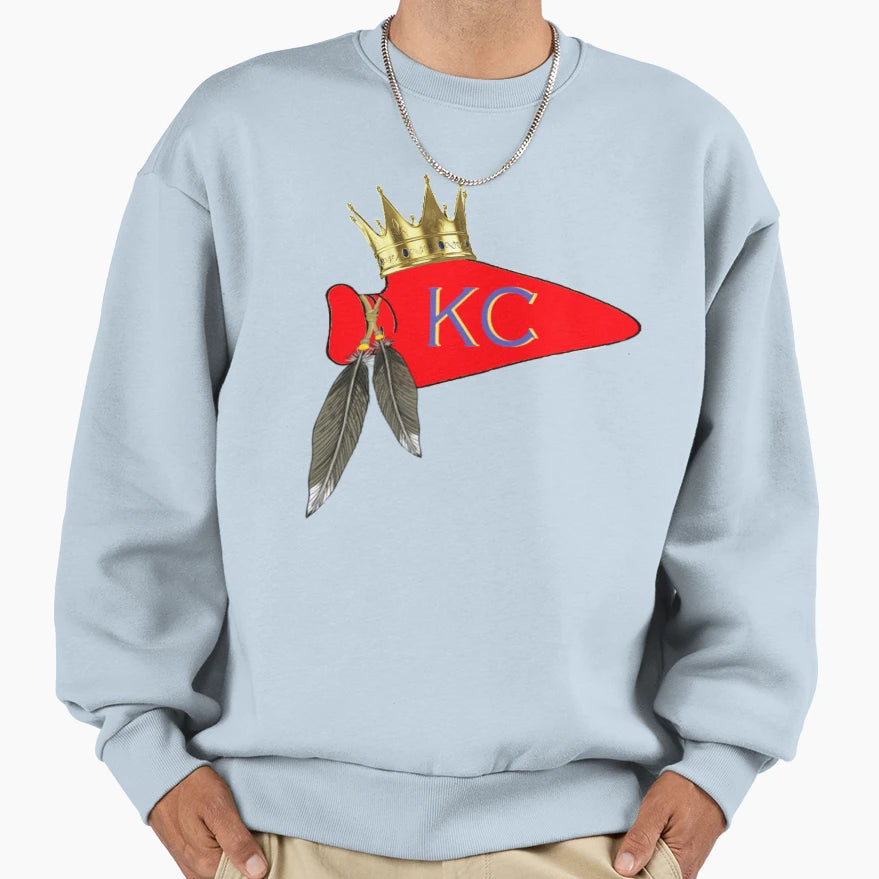Kc Sports Hybrid Kansas City Sweatshirt - Minimalist Print Unisex - T-Shirt, Sweatshirt, Hoodie