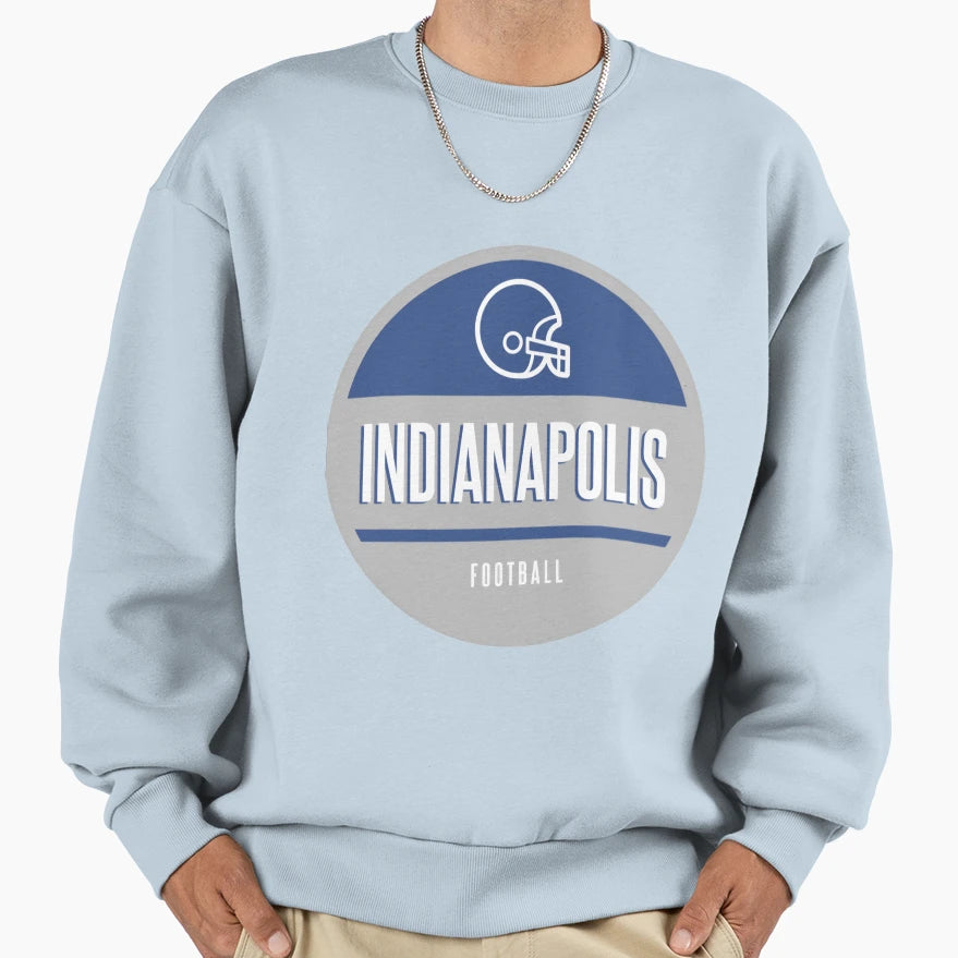 Indianapolis Football Sweatshirt - Novelty Apparel Men Women - T-Shirt, Sweatshirt, Hoodie