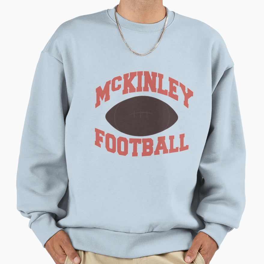 Mckinley Football Sweatshirt - Unique Graphic for Adults - T-Shirt, Sweatshirt, Hoodie