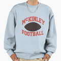 Mckinley Football Sweatshirt - Unique Graphic for Adults - T-Shirt, Sweatshirt, Hoodie