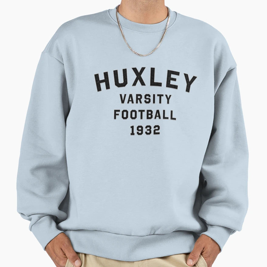 Huxley Varsity Football 1932 Sweatshirt - Aesthetic Graphic Unisex - T-Shirt, Sweatshirt, Hoodie