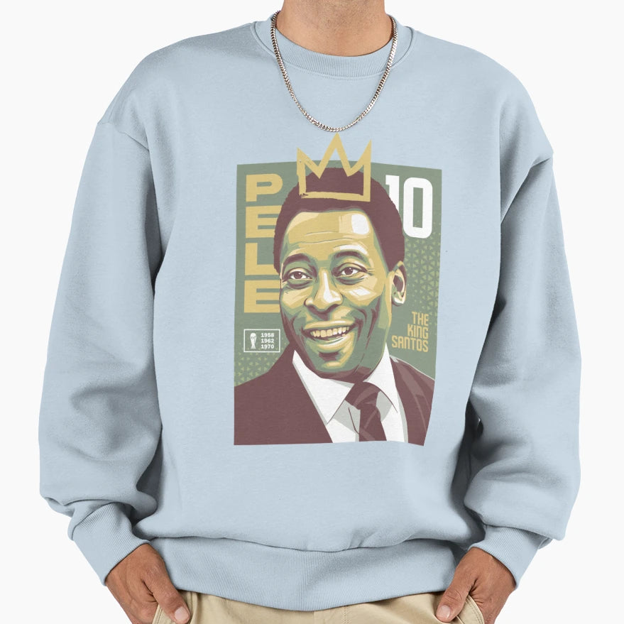 King Santos Sweatshirt - Unique Graphic for Adults - T-Shirt, Sweatshirt, Hoodie