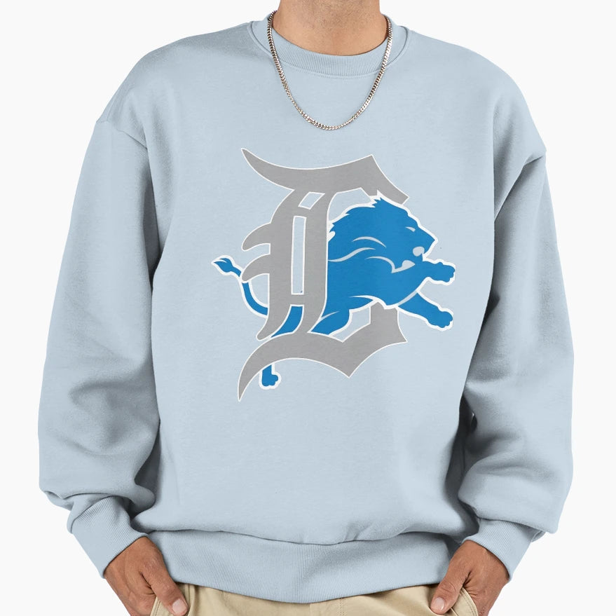 Football Detroit Lions Sweatshirt - Trendy Graphic Men Women - T-Shirt, Sweatshirt, Hoodie