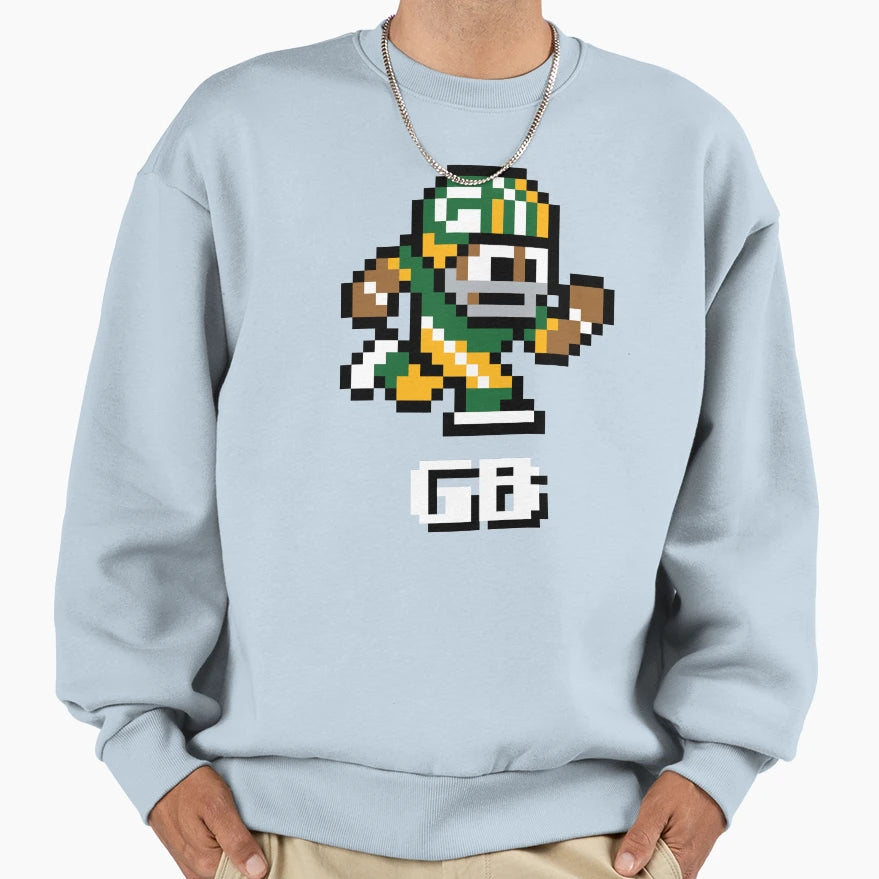 Green Bay Packers Tecmo Super Bowl Sweatshirt - Unique Graphic for Adults - T-Shirt, Sweatshirt, Hoodie