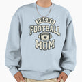 Proud Football Mom Sweatshirt - Minimalist Print for Adults - T-Shirt, Sweatshirt, Hoodie