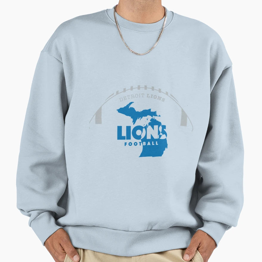 Art Detroit Lions Sweatshirt - Streetwear Style Unisex - T-Shirt, Sweatshirt, Hoodie