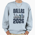 Dallas 2026 Texas Soccer Souvenir V11 T-Shirt - Minimalist Print Men Women - T-Shirt, Sweatshirt, Hoodie