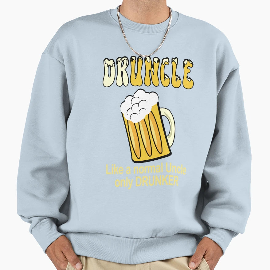 Druncle Sweatshirt - Aesthetic Graphic for Adults - T-Shirt, Sweatshirt, Hoodie
