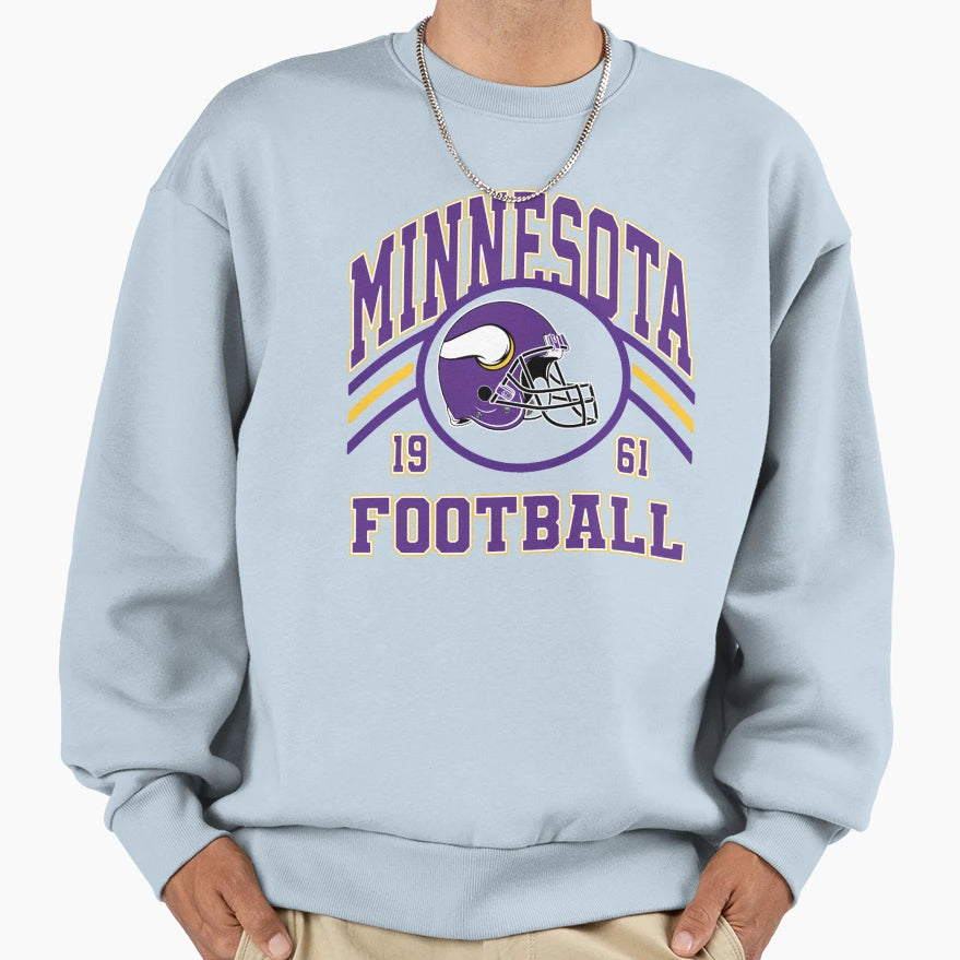 Minnesota Vikings 3 Sweatshirt - Streetwear Style Unisex - T-Shirt, Sweatshirt, Hoodie