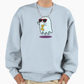 Alphabet Letter Z Totally Ghost Sweatshirt - Minimalist Print Unisex - T-Shirt, Sweatshirt, Hoodie
