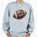 Leather Football Gridiron Sweatshirt - Aesthetic Graphic Unisex - T-Shirt, Sweatshirt, Hoodie