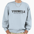 Youncle Like Uncle Only Cooler T Hoodie - Fun Novelty Design Men Women - T-Shirt, Sweatshirt, Hoodie