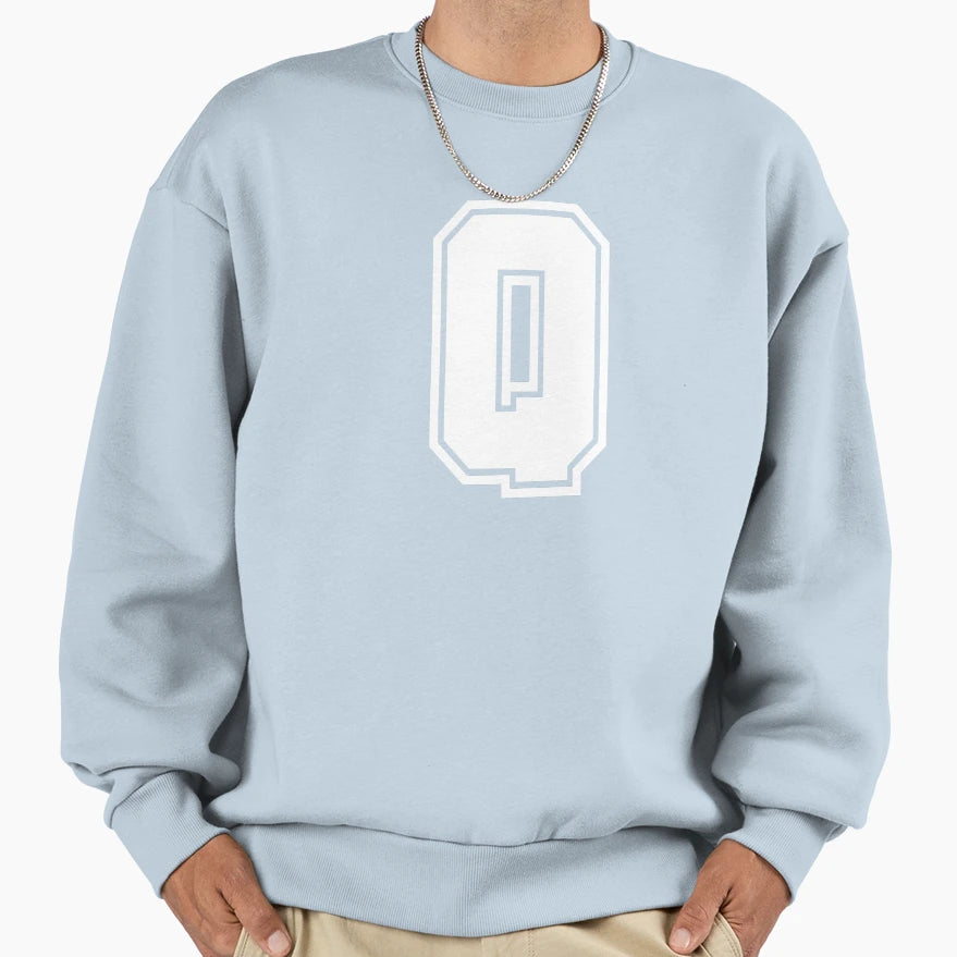 Letter Q Sweatshirt - Unique Graphic Men Women - T-Shirt, Sweatshirt, Hoodie