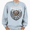 Philly Winged Victory Sweatshirt - Aesthetic Graphic for Adults - T-Shirt, Sweatshirt, Hoodie