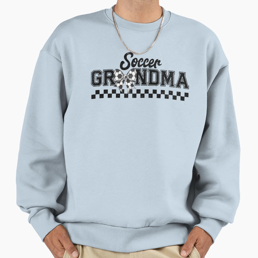 Soccer Grandma Grandmother Gift Sweatshirt - Custom Art Print Men Women - T-Shirt, Sweatshirt, Hoodie