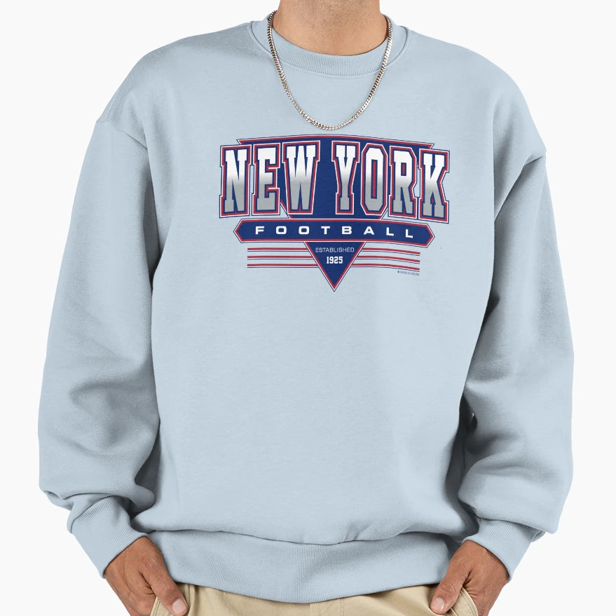 New York Jersey Football Giants Sweatshirt - Custom Art Print Men Women - T-Shirt, Sweatshirt, Hoodie